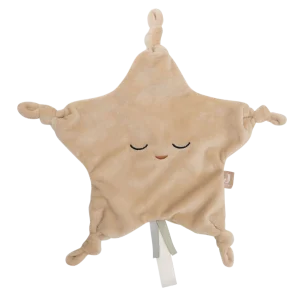 Doudou pour suce - Étoile - Biscuit