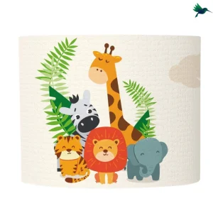 Abat jour Jungle Savane