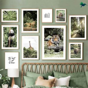 Affiche Animaux Jungle