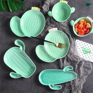 Assiette Cactus