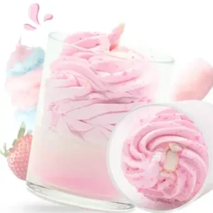 Bougie gourmande Barbe à Papa