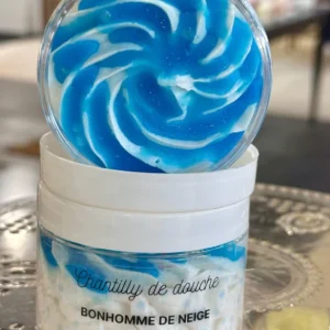 Chantilly de douche et bain coulis NOËL BONHOMME DE NEIGE