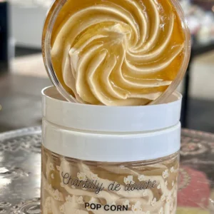 Chantilly de douche et bain coulis NOËL POP CORN