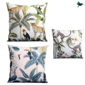 Coussin Animaux Jungle