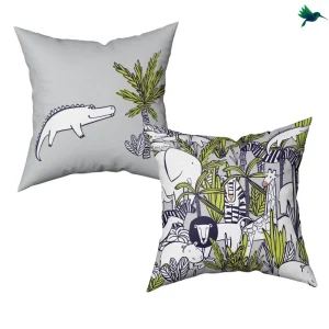 Coussin Enfant Animaux Jungle
