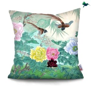 Coussin Fleuri Jungle