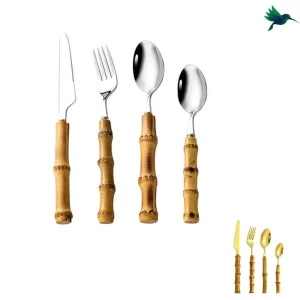 Couvert manche Bambou