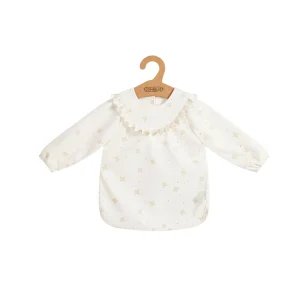 Bavoir à manches - Ecru