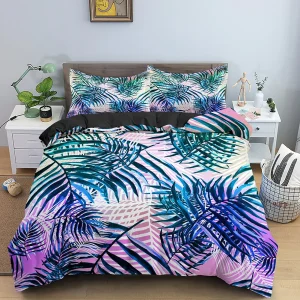 Housse de couette Tropical Palmier
