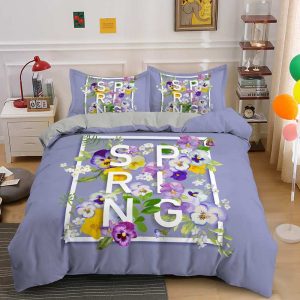 Housse de couette Tropical Spring Violette