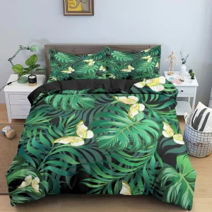 Housse de couette Jungle Vert