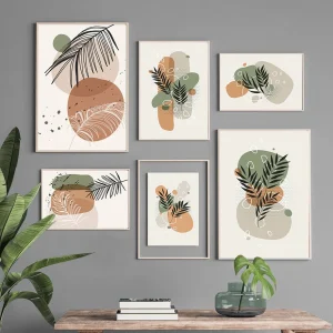 Affiche Tropical Minimaliste