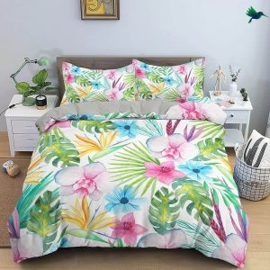 Housse de Couette Motif Exotique