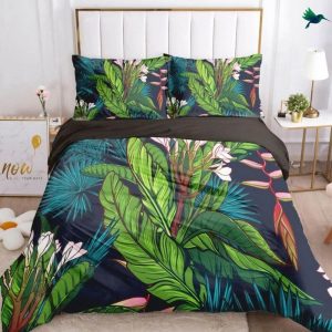 Housse de Couette Style Tropical