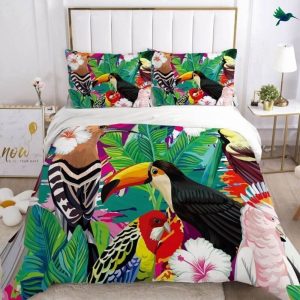 Housse de Couette Tropical Toucan