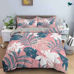 Housse de Couette Tropical Rose
