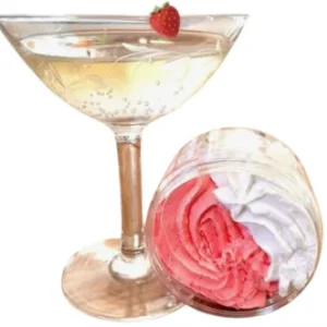 Chantilly de Douche & Bain Parfum Champagne - Fraise