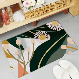 Tapis Tropical Abstrait