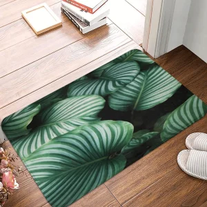 Tapis motif Feuillage