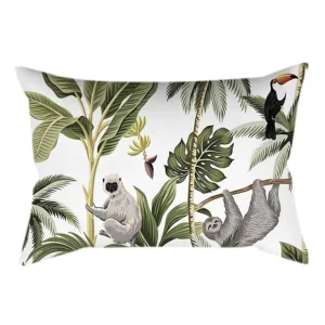 Coussin Animaux Jungle Élégant
