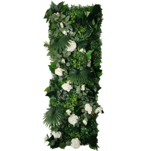 Mur Végétal Artificiel Fleurs Blanches