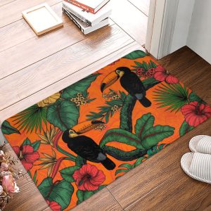 Tapis Jungle Orange