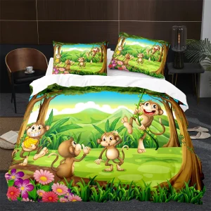 Housse de couette Enfant Jungle