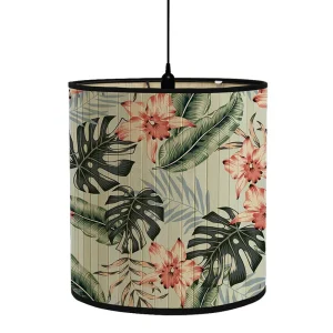 Abat jour Feuilles Exotique