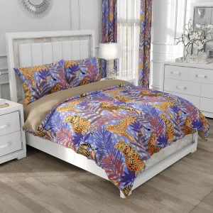 Housse de couette Jungle violet