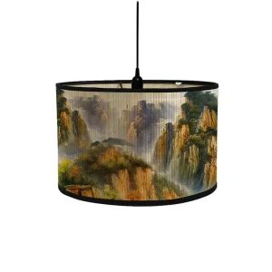 Abat jour Jungle Paysage