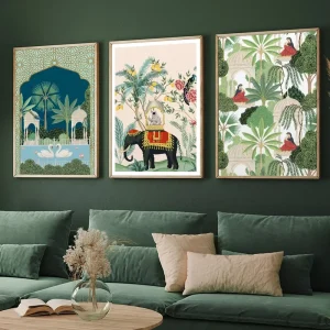 Poster Jungle Indienne