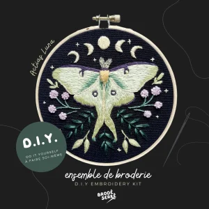 Ensemble de broderie | Actias Luna