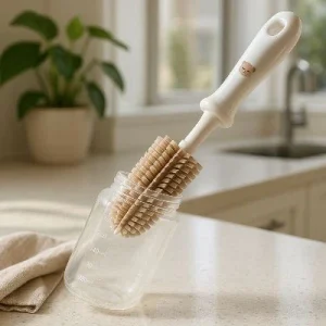 Goupillon pour biberon - Nouveau-né en silicone