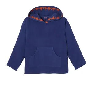 Leo caftan garçon, bleu roi