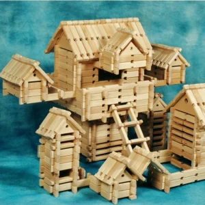 🏰 Château BoisMagik™— Le Kit de Construction en Bois Qui Transforme Chaque Enfant en Petit Architecte