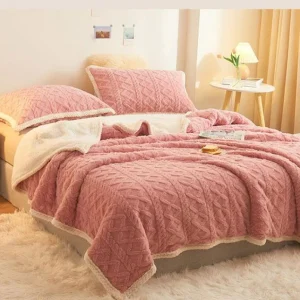 Couette en velours double face