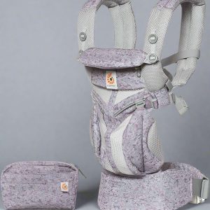 Porte Bébé - BreathBabyBag™ - Mauve Lavande