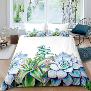 Housse de couette Tropical Succulente