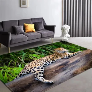 Tapis Léopard Jungle